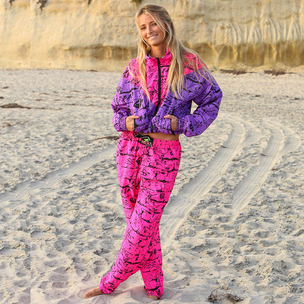 Gecko Petro HOT PINK Beach Pants (1988)