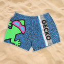 Iconic 1989 Gecko Wrap Blue Splatter Volley