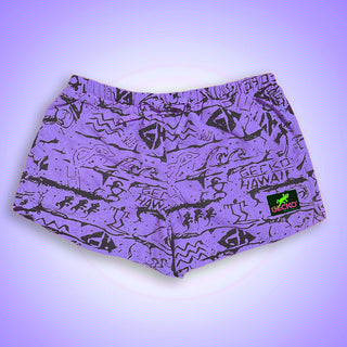 Gecko Wall - Neon Purple Beach Runners (Unisex)