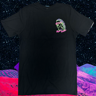 Riff Raff Million Dollar Mullet- Black Beach Tee