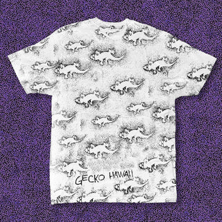 Original Gecko Shadow All Over White Tee