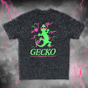 1988 Space Gecko Glow In The Dark SPLATTER TEE - Limited 2025 Edition
