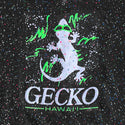 Space Gecko Limited Edition Glow In The Dark Splatter Zip Hoodie