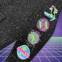 Gecko Four LoGo Glow-In-The-Dark Splatter Hoodie- Limited Edition