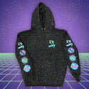 Gecko Four LoGo Glow-In-The-Dark Splatter Hoodie- Limited Edition