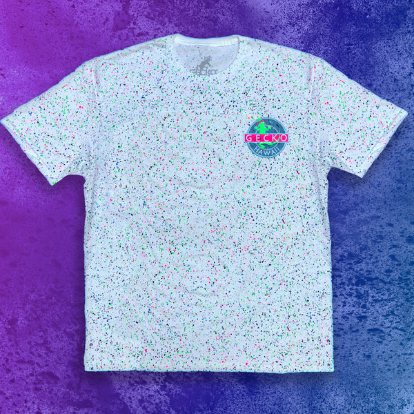 Limited Edition Glow In The Dark Vinyl Gecko Splatter