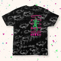 Original Gecko Black Shadow All-Over Tee