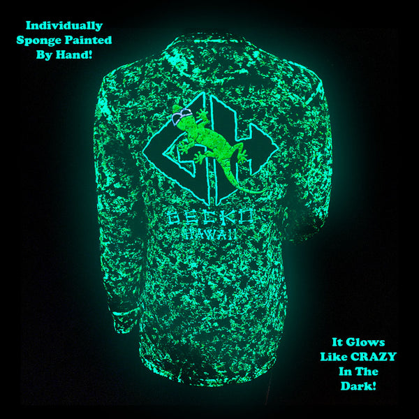 Lava Rock - 1988 GITD Sponge Paint Long Sleeve (Limited Edition)