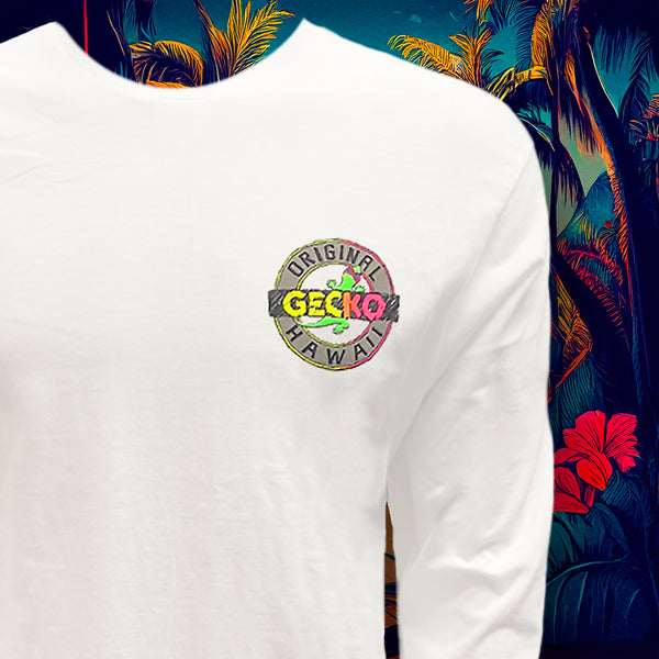 Tropic Tested 1980's White Long Sleeve