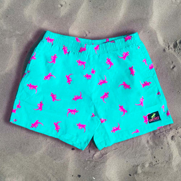 Wild Jade Gecko OG Cotton Shorts