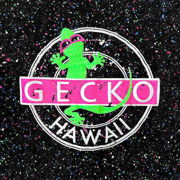 1980's Original & Iconic Tee -- Gecko Vinyl With Glow In The Dark Splatter