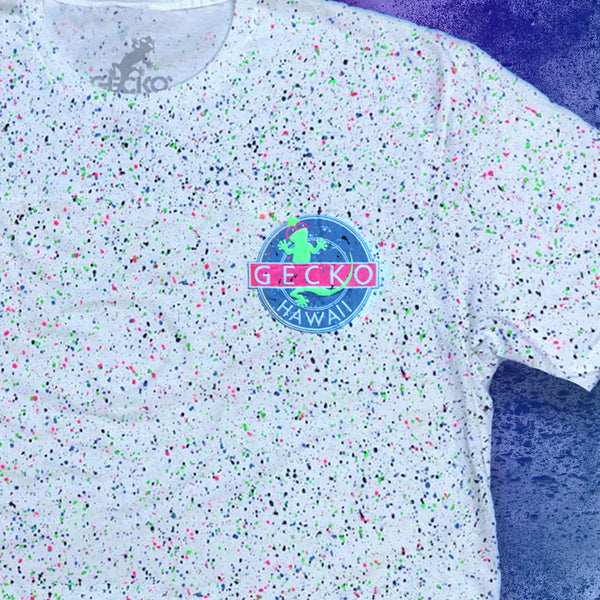 Limited Edition Glow In The Dark Vinyl Gecko Splatter