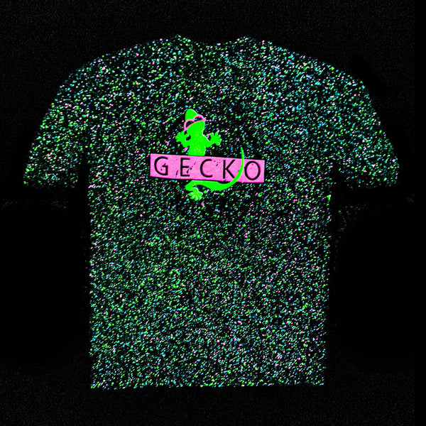 1980's Original & Iconic Tee -- Gecko Vinyl With Glow In The Dark Splatter
