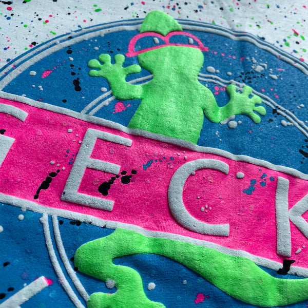 Limited Edition Glow In The Dark Vinyl Gecko Splatter