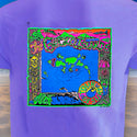 Wild Gecko Islands - Hyper Flash Color Change Purple to Pink T-Shirt