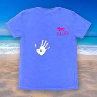 Wild Gecko Islands - Hyper Flash Color Change Blue to White T-Shirt