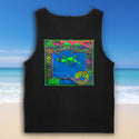 1987 Wild Gecko Islands Black Tank Top