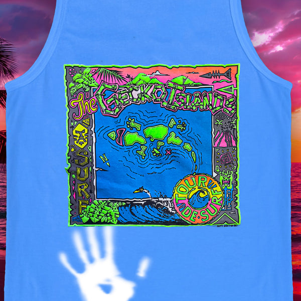 Wild Gecko Islands - Hyper Flash Color Change Tank Top