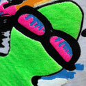 1989's Gecko Graffiti White Hoodie