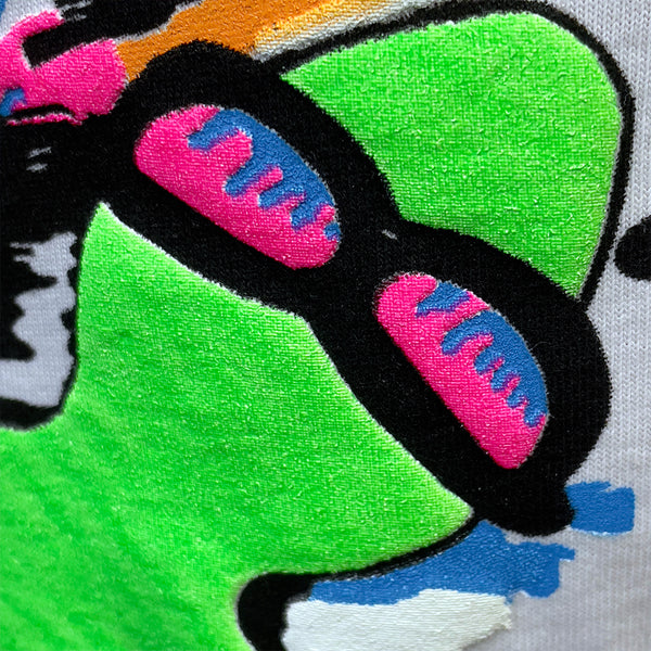 1989's Gecko Graffiti White Hoodie