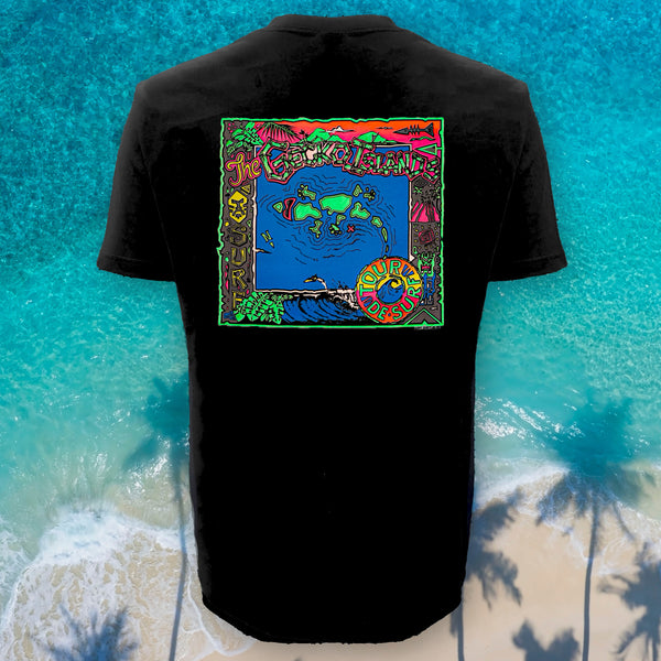 The Gecko Islands - 1987 Black Tee