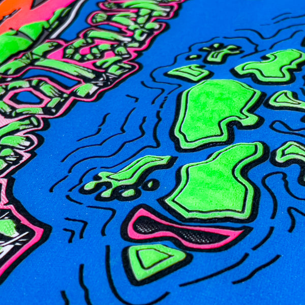 The Gecko Islands - 1987 Black Tee