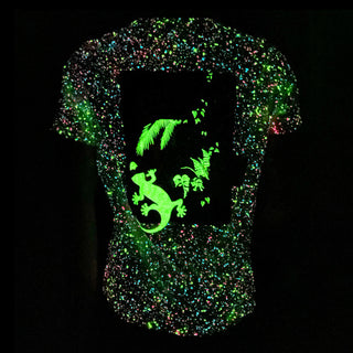 Women's Gecko Island Treasure - Glow-In-The-Dark Splatter