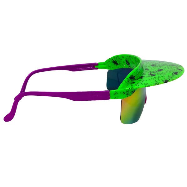 Gecko Visor Shades Neon Green