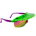 Gecko Visor Shades Neon Green