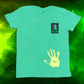 Space Gecko Hyper Flash Color Change Green to Yellow