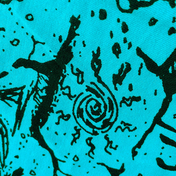 The Original "Gecko Wall" Lagoon Blue