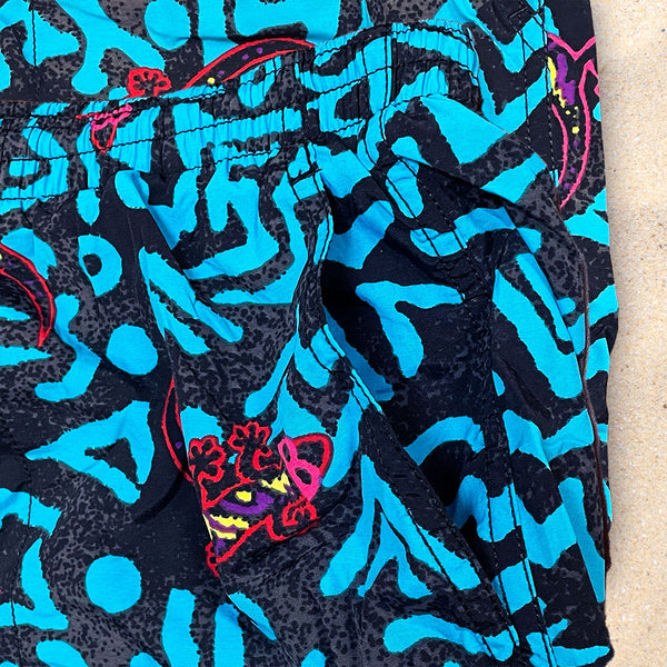 Blue Geo Gecko Volleys