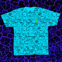 The Original "Gecko Wall" Lagoon Blue