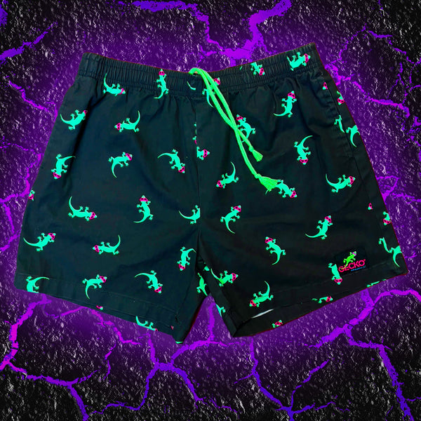 The "Original Gecko" OG Cotton Shorts Black