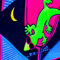 Gecko Cocktail Club Black Beach Tee