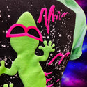 Space Gecko Hyper Flash Color Change Green to Yellow