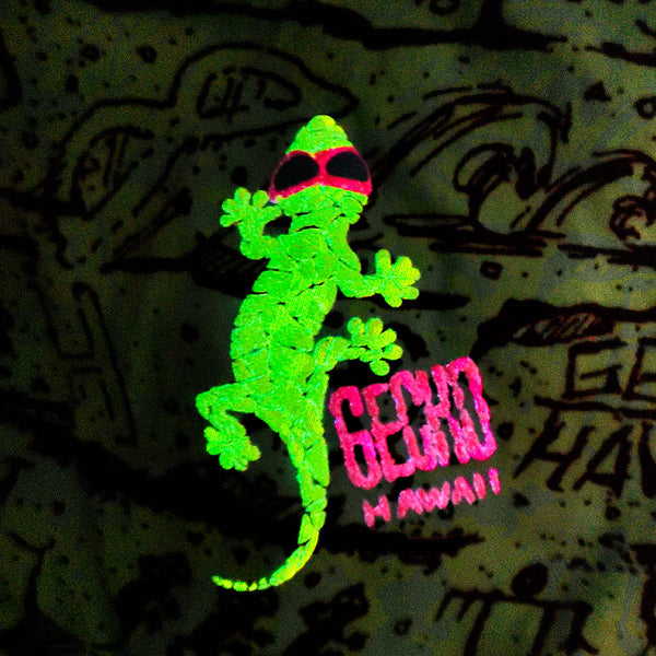 The Original "Gecko Wall" Lagoon Blue