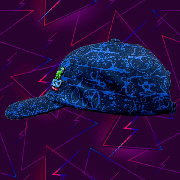 The "Blue Hawaii" 1990s Retro Dad Hat
