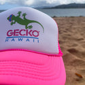 1980's Neon Pink Trucker Hat
