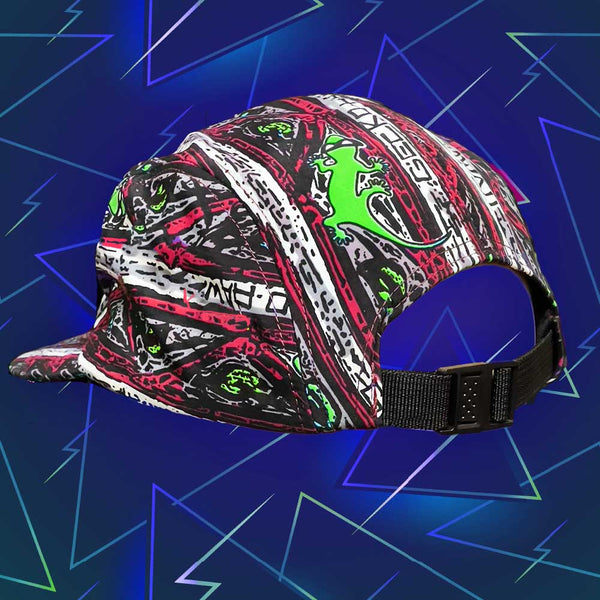 Adjustable strap & clip in the back of the hat enables it to fit almost everyone!