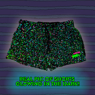 GITD Shadow SPLATTER Shorts (Womens)