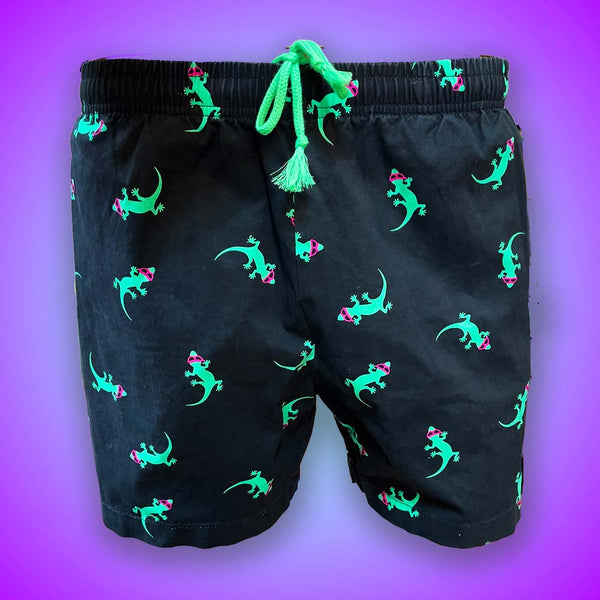 The "Original Gecko" OG Cotton Shorts Black