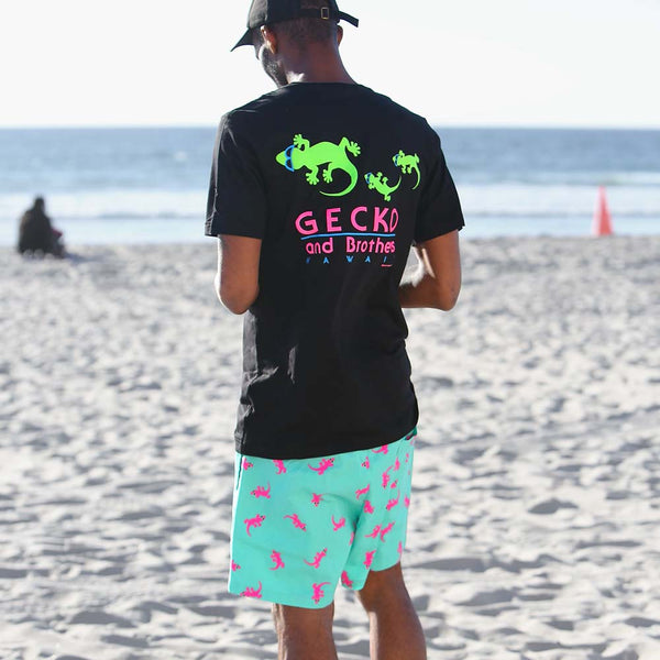 Wild Jade Gecko OG Cotton Shorts