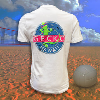 1989 Gecko Vinyl - White Tee