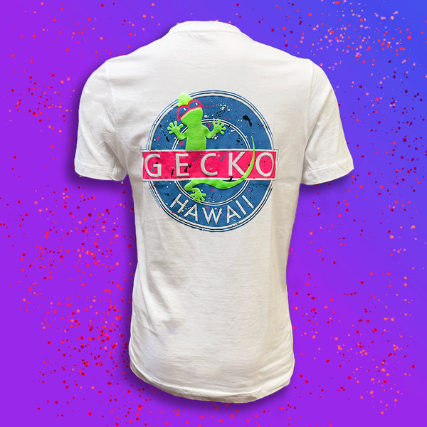 1989 Gecko Vinyl - White Tee