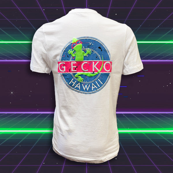 1989 Gecko Vinyl - White Tee