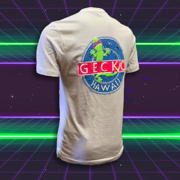 1989 Gecko Vinyl - White Tee
