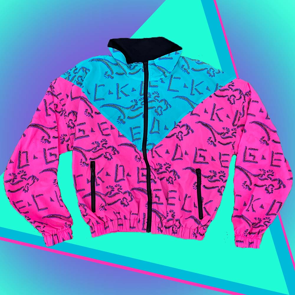  Outwear Legacy 80s & 90s Retro Windbreaker Jacket - Unisex  Color Block Party Jacket : Clothing, Shoes & Jewelry