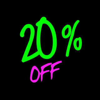 20% OFF BLACK FRIDAY!