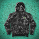 1996 Double Dragon - Black Tie Dye Hoodie